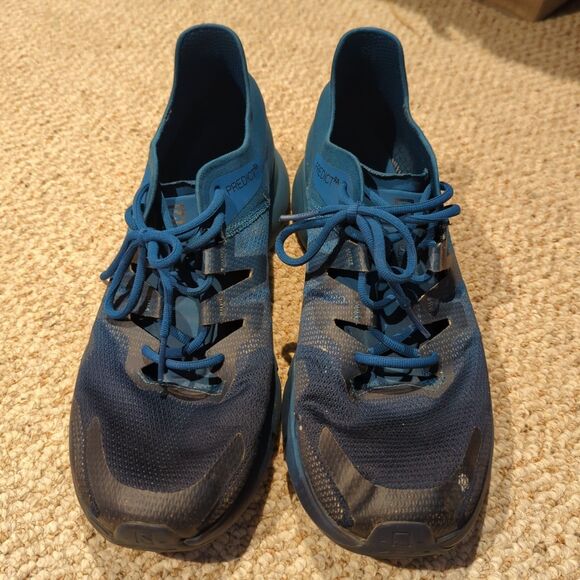 Salomon Predict RA Shoes Sneakers Mens 13 Blue Athletic Running Ortholite